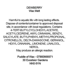 Dewberry Wax Melts