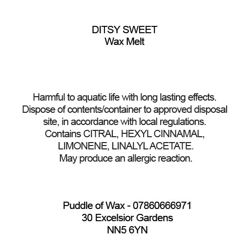 Ditsy Sweet Wax Melts