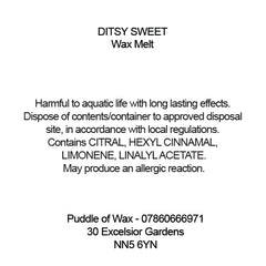 Ditsy Sweet Wax Melts
