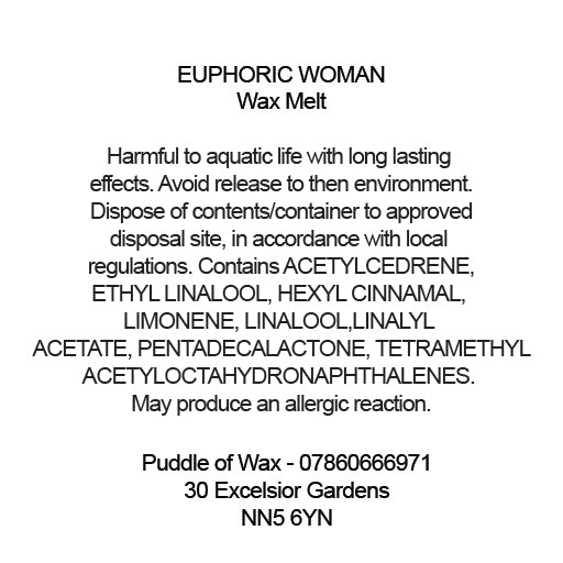Euphoric Woman Wax Melts