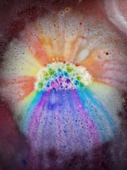Candyfloss Marshmallow Wobbly Rainbow Bath Bomb