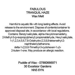 Fabulous Tranquil Haze Wax Melts