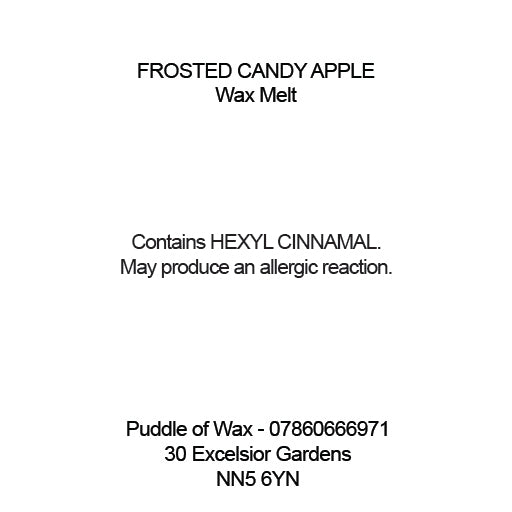 Frosted Candy Apple Wax Melts