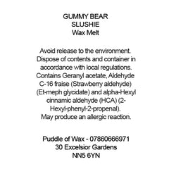 Gummy Bear Slushie Wax Melts
