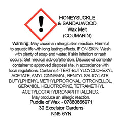 Honeysuckle & Sandalwood Wax Melts