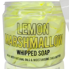 Lemon Marshmallow Whipped Soap