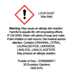 Love Dust Wax Melts