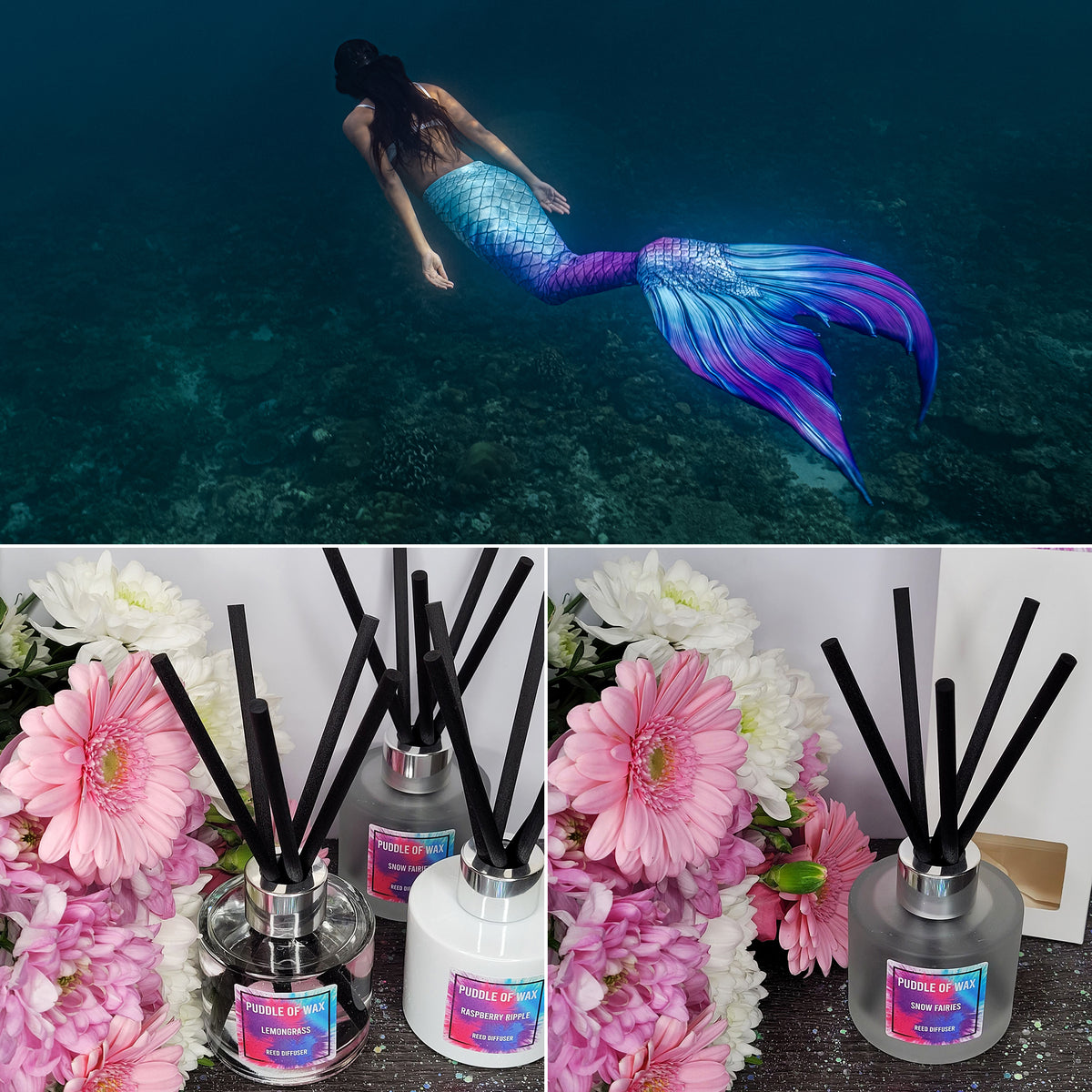 Mermaid's Tail Reed Diffuser