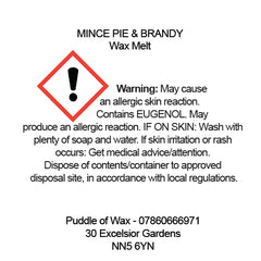 Mince Pie & Brandy Wax Melts