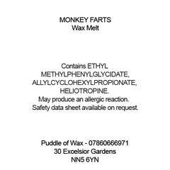 Monkey Farts Wax Melts