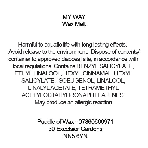 My Way Wax Melts
