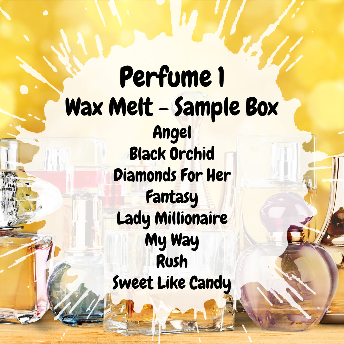 Perfume 1 Wax Melt Sample Box