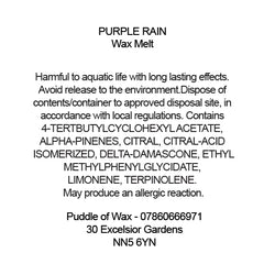 Purple Rain Wax Melts