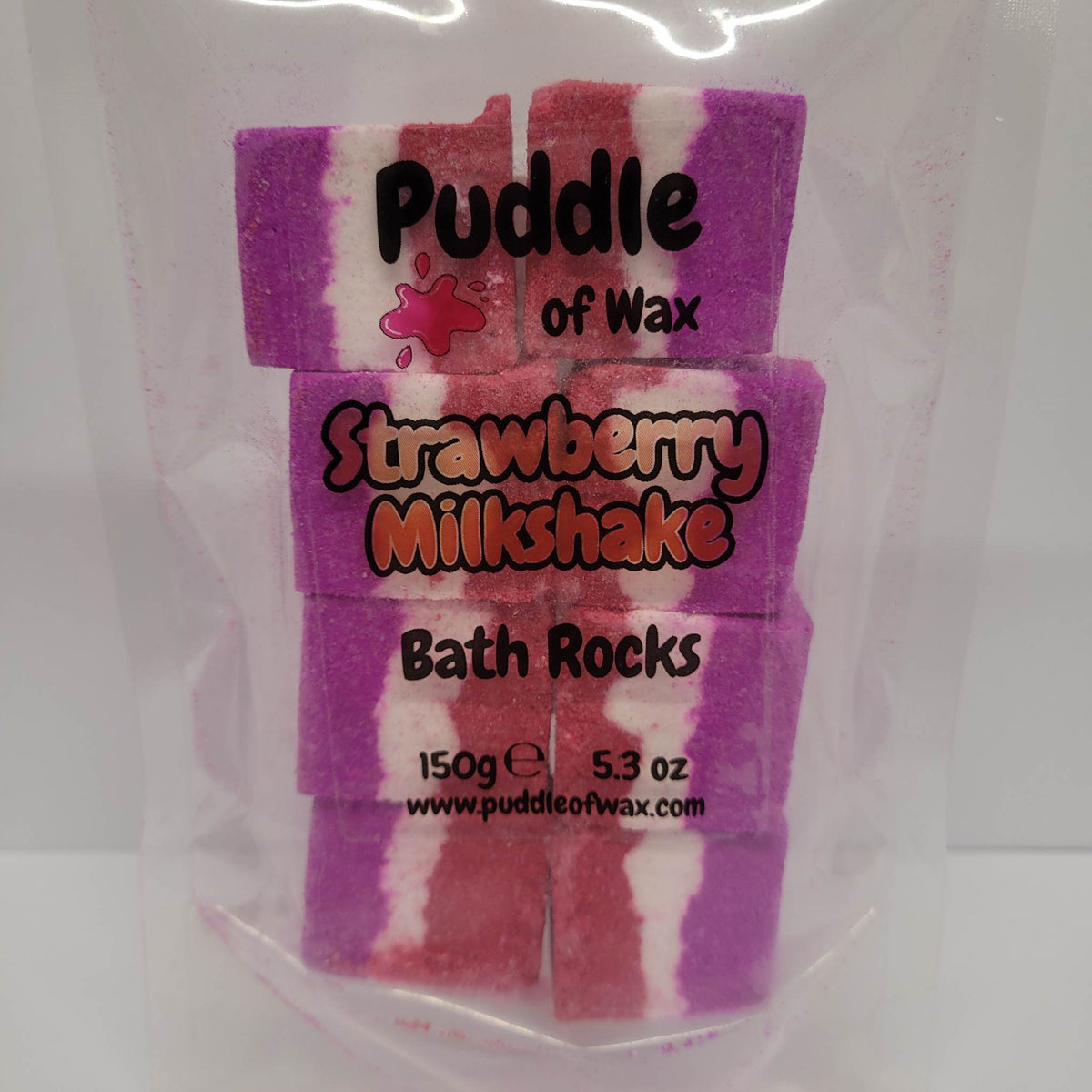 Strawberry Milkshake Bath Rocks