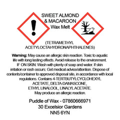 Sweet Almond & Macaroon Wax Melts