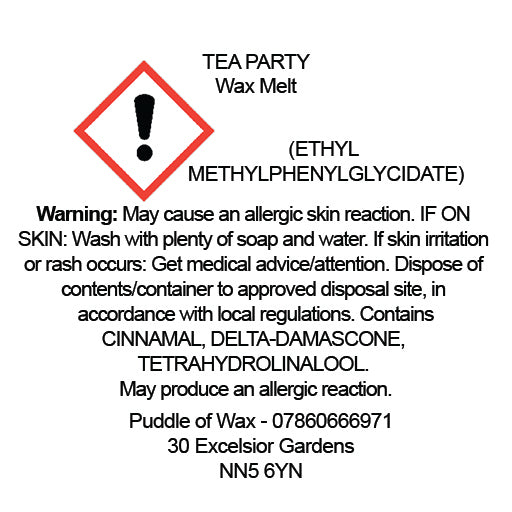 Tea Party Wax Melts