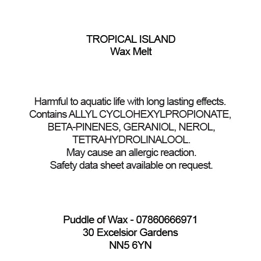 Tropical Island Wax Melts