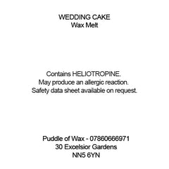 Wedding Cake Wax Melts