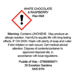 White Chocolate & Raspberry Wax Melts