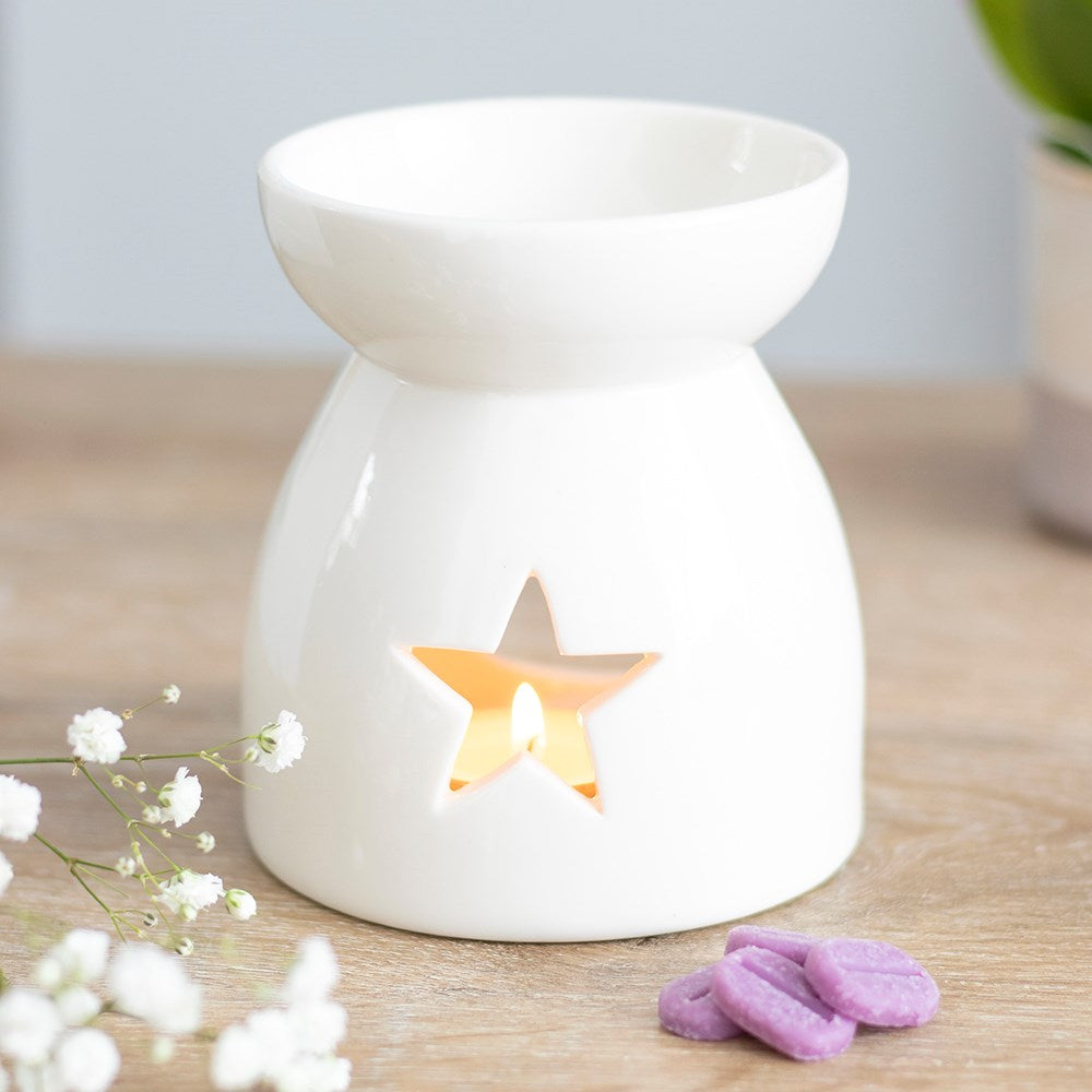 Star Cut Out Tealight Burner